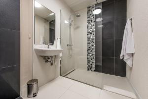 Koupelna v ubytování Sofia Boutique Hotel