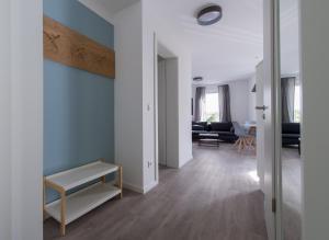 Postel nebo postele na pokoji v ubytování Ferienwohnung Wilhelmstraße