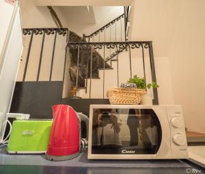 Kuchyň nebo kuchyňský kout v ubytování Refilea Sea View Tower Villa