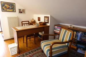 Posezení v ubytování B&B Piccole Dolomiti
