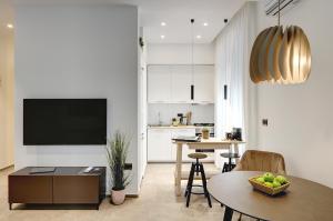 Telewizja i/lub zestaw kina domowego w obiekcie Lifestyle Apartments