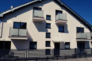 Budova, v ktorej sa apartmánový hotel nachádza