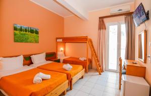 Voodi või voodid majutusasutuse Costa Hotel toas