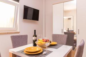 TV a/nebo společenská místnost v ubytování Guesthouse Casa Barbaro