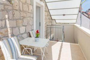 Balkón alebo terasa v ubytovaní Split Center Suites