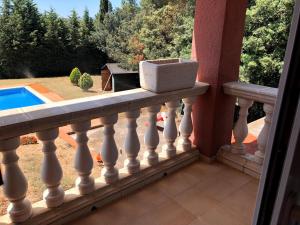 A balcony or terrace at Casa Pepe
