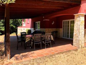 A patio or other outdoor area at Casa Pepe