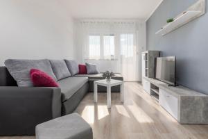 Posezení v ubytování Apartment Sole