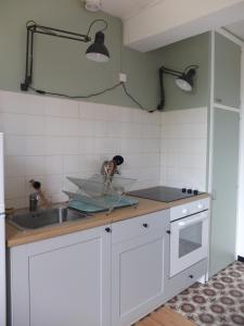 Dapur atau dapur kecil di Le Nid de Jeanne