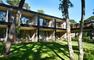 Zahrada ubytování Apartamenty DECK Jurata