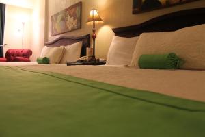 Letto o letti in una camera di Apart Hotel La Cordillera