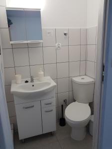 Łazienka w obiekcie Leszkowo