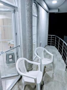 Balcony o terrace sa Apartments Groshev