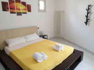 Postel nebo postele na pokoji v ubytování B&B "il Vicoletto"