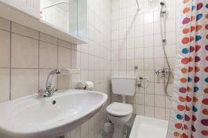 Koupelna v ubytování Rooms Miramare