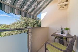 Балкон или терраса в Apartments Sestanka