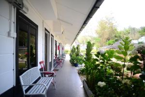 Zahrada ubytování Tiny Boutique Habitat