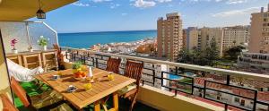 Balkón nebo terasa v ubytování Apartamento Carihuela Torremolinos