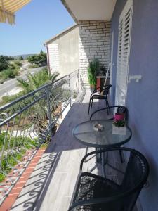 Balkón nebo terasa v ubytování Apartman Marica