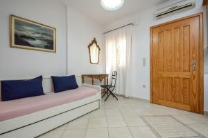 Posedenie v ubytovaní Lovely Apartment for 6Ppl , 2 BDRM , in Naxos , private patio
