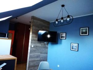 Телевизор и/или развлекательный центр в Sapphire Apartment