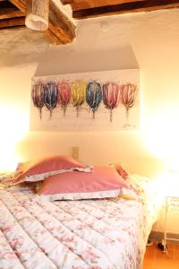 Ένα ή περισσότερα κρεβάτια σε δωμάτιο στο Casa Dalia