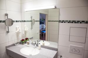 Koupelna v ubytování Hotel Kastanienhof