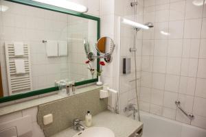 Koupelna v ubytování Hotel Kastanienhof