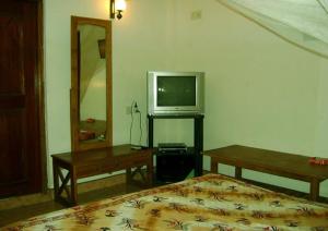 Μια τηλεόραση ή/και κέντρο ψυχαγωγίας στο Palm Garden Home Stay