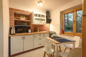 Kuchnia lub aneks kuchenny w obiekcie Apartament pod Skocznią