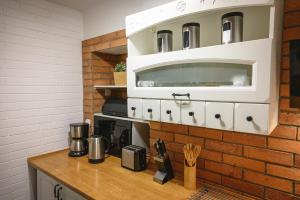 Kuchnia lub aneks kuchenny w obiekcie Apartament pod Skocznią