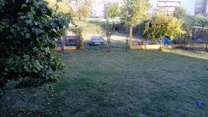 A garden outside PLAZA Studios
