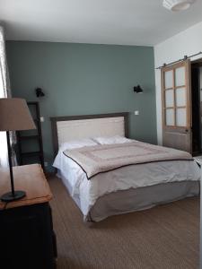 Postel nebo postele na pokoji v ubytování La cordonnerie