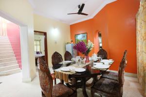Area soggiorno di LikeMyHome Homestay Mysore