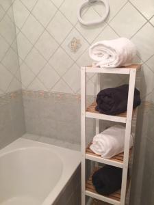 Kúpeľňa v ubytovaní ROSE Apartman + 26 fotografií