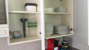 A kitchen or kitchenette at Ferienwohnung Rustico ai Monti