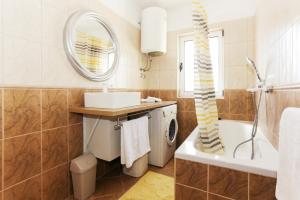 Kúpeľňa v ubytovaní Apartmani Mikulić