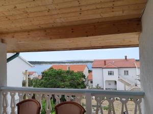 Balkón nebo terasa v ubytování Apartment Mia