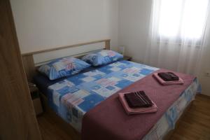 Postel nebo postele na pokoji v ubytování Apartment Drazan