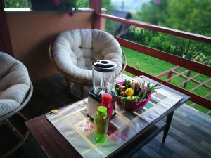 Nápoje v ubytování Green Idylle -Pyramid View