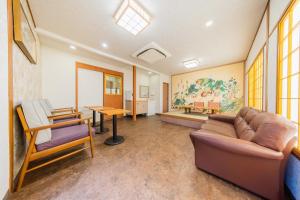 Posezení v ubytování Tokyo SA Ryokan