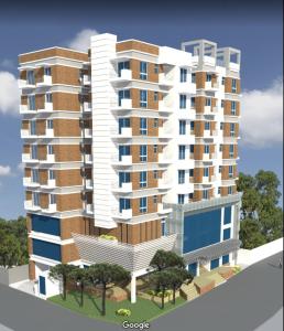 an artists rendering of a apartment building at EViF Home Stay in Dhaka