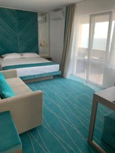 Hotel Meteor客房内的一张或多张床位