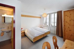 Voodi või voodid majutusasutuse Hotel Krone Budget toas