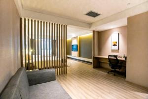 Posezení v ubytování Atour Hotel Xi'an Gaoxin Jinye Road Branch