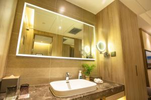 Koupelna v ubytování Atour Hotel Xi'an Gaoxin Jinye Road Branch