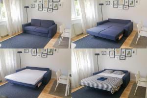 Postel nebo postele na pokoji v ubytování 4gZg Apartment