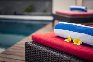 Bazén v ubytování Svarna Hotel nebo v jeho okolí