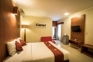Postel nebo postele na pokoji v ubytování Svarna Hotel + 25 fotografií