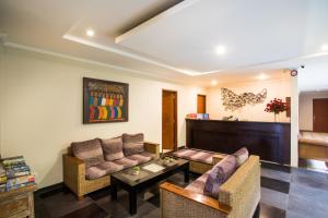 Posezení v ubytování Svarna Hotel